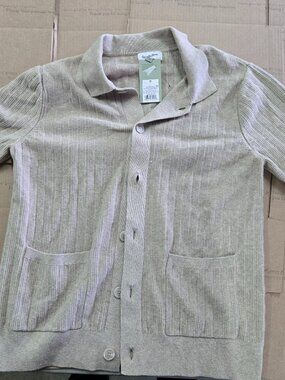 NWT Goodfellow & Co Oatmeal Cardigan Sweater